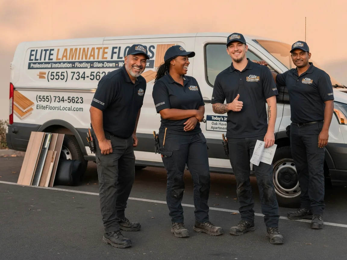 Laminate flooring installation company in Anson, TX